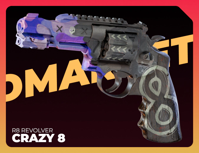 R8 Revolver Crazy 8